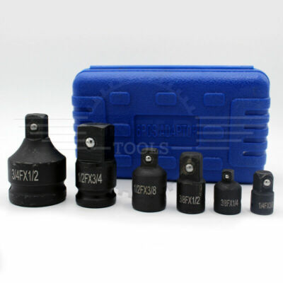 Impact reducer Step up Down adapter 1/4  3/8  1/2  3/4  Adapter set