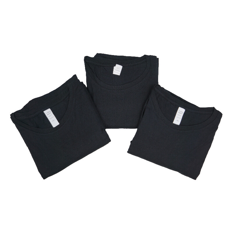 

TRUSTYLE APPAREL МУЖСКАЯ ПЛАТНАЯ ФУТБОЛКА НАБОР ИЗ 3 ШТ., Black