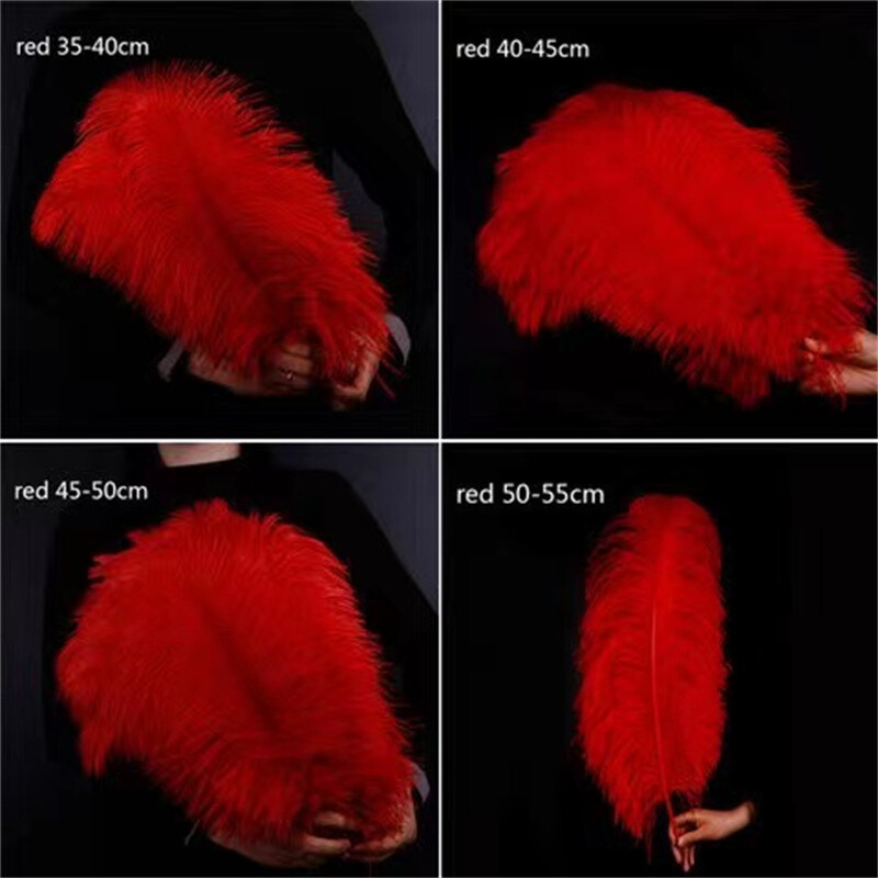 Wholesale 10/50 Ostrich Feathers 6-28inch/15-70cm Wedding Party Decor Costume