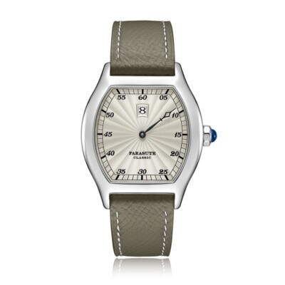 FARASUTE Men Automatic Watch 36mm*44mm Tonneau Jump Hour Mechanical Wristwatch