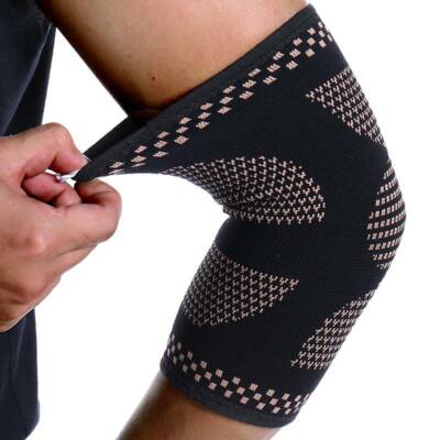 Magnetic Elbow Brace Support Compression Sleeve Arthritis Tendonitis Joint Pain