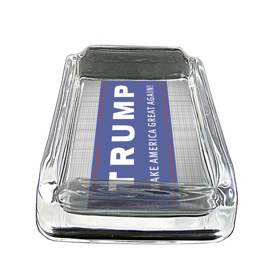 喫煙具・ライター vintage TRUMP ashtray Federal Federal Glass Company Trump Ashtray Set - Includes Club