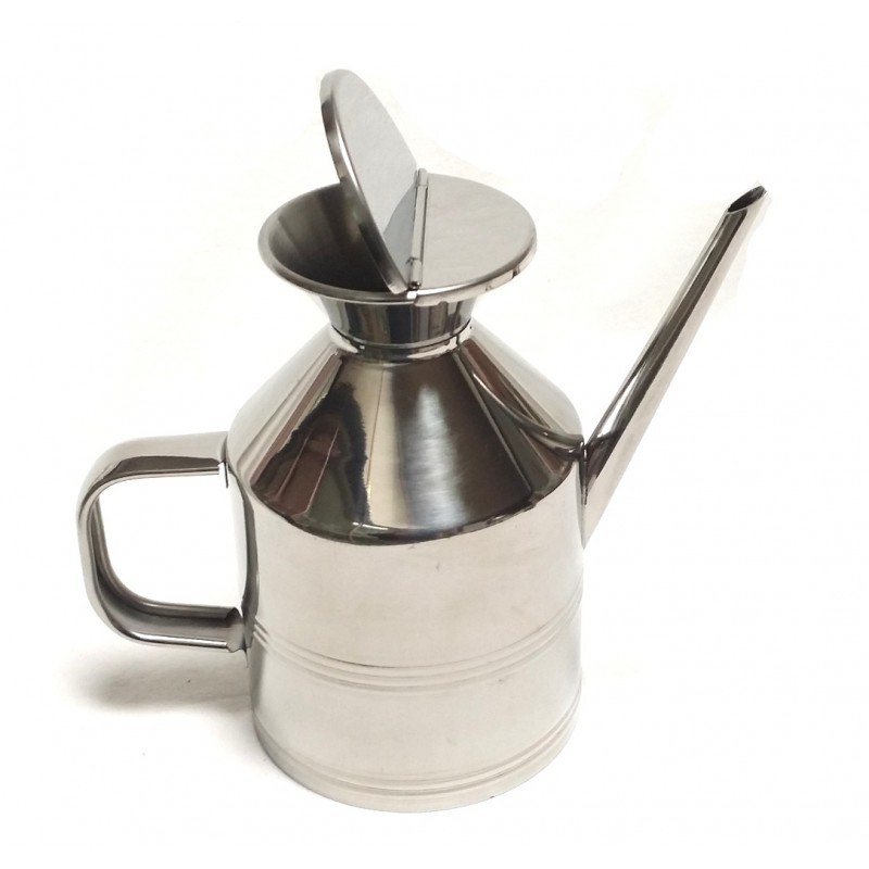 Oliera A Becco In Acciaio Inox Colore Naturale Cucina 7cm dfh