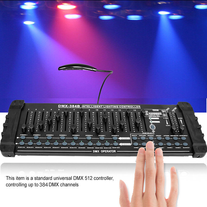 384 Lighting Controller Mixer Stage Moving Head Beam Console