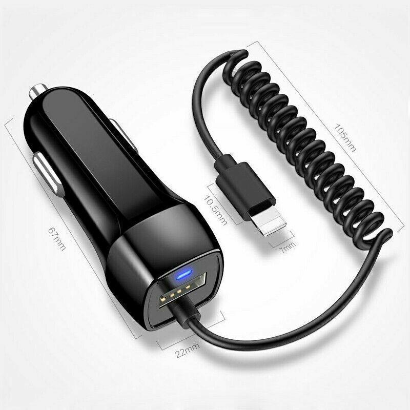 Car Charger Adapter for iPhone 14 13 12 11 Pro Max X XS XR 6