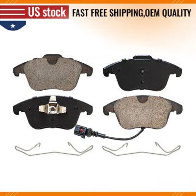 Front Ceramic Disc Brake Pads Set for VW Passat Tiguan Limited Audi Q3 Quattro