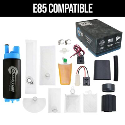340LPH E85/Flex In-Tank EFI Performance Fuel Pump +Universal Master Install Kit