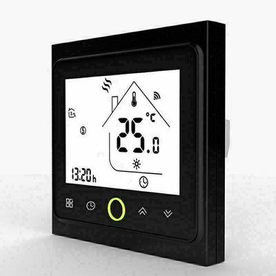 WiFi Thermostat Touch Screen Backlight for Water Heater Underfloor Heating Works