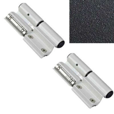 2 Pieces Savio Summa 1124.50 Gray M. S. Adjustable Zipper 2 Wings Aluminum