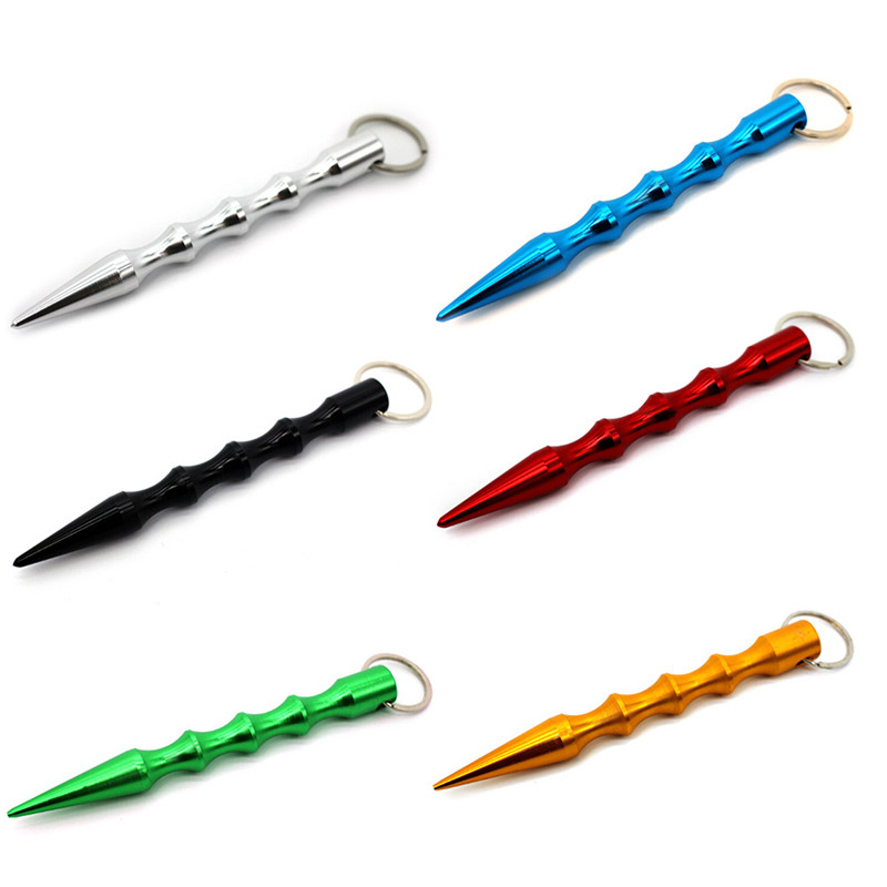 Outdoor Taktik Kubotan Kubaton Selbstverteidigung Schlüsselanhänger++