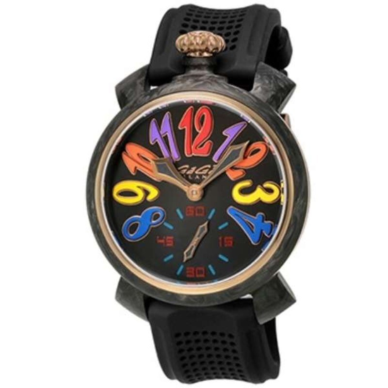 GaGa Milano 腕時計 6020.2 Gaga Milano 606101 Manuale Quartz Men's Watch New + Box