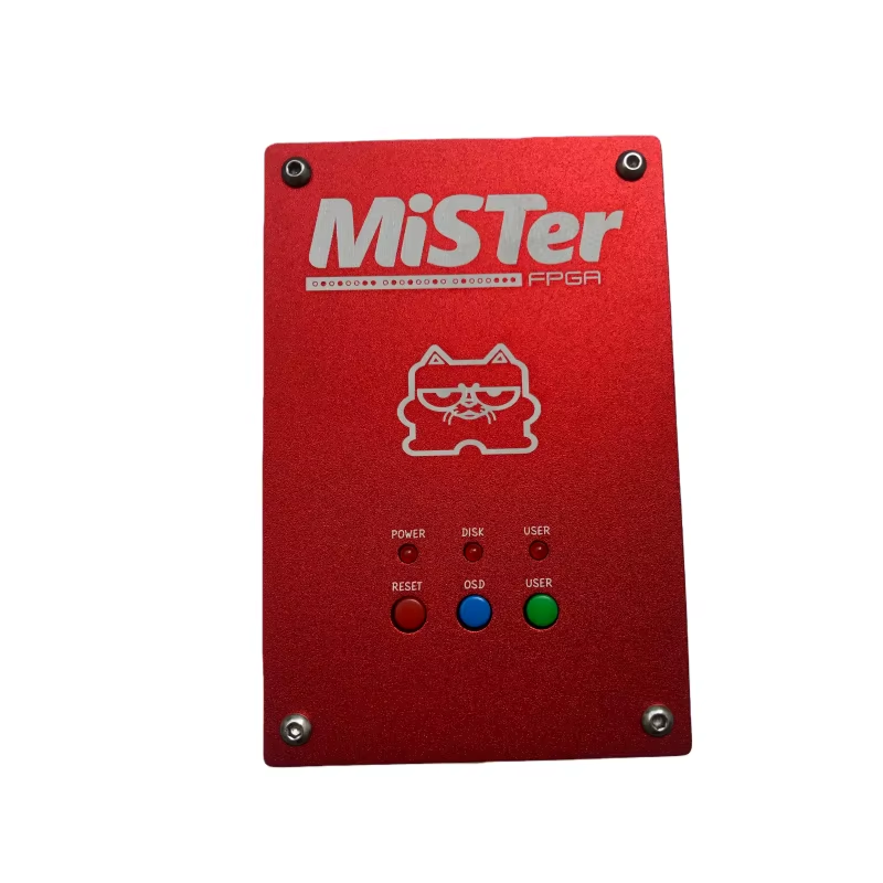 New Mister FPGA Retro Video Game Console SATURN SS Port With Aluminum Case