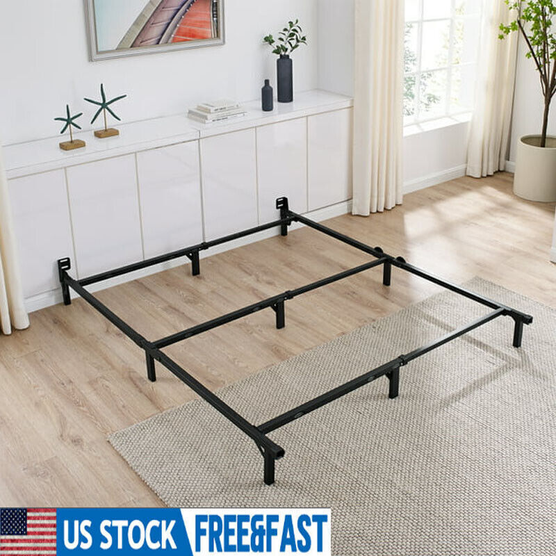 S Heavy Duty Bedroom Platform Support Adjustable Twin Queen Us