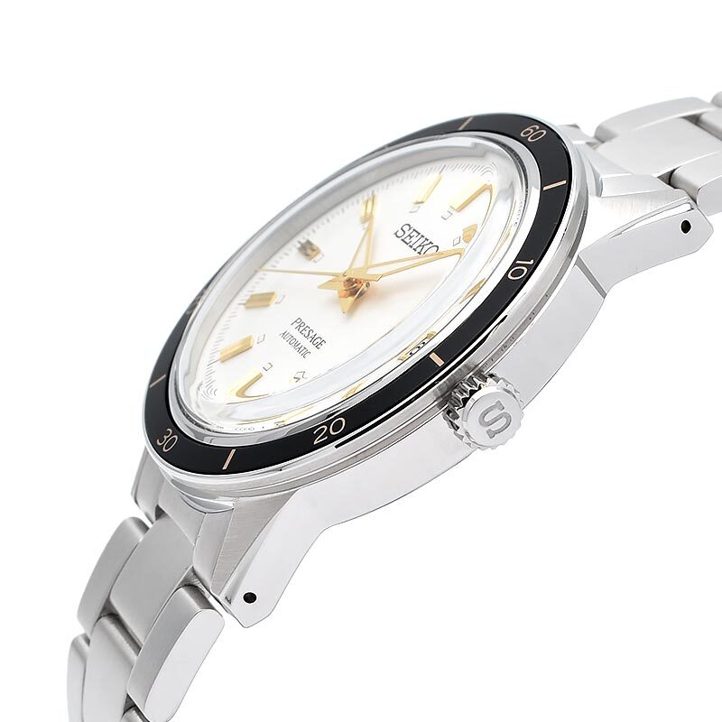Pre-owned Seiko Presage Sary193 Mechanical Automatic Vintage Style 60's Watch Men's