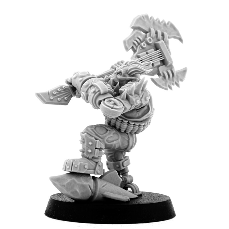 Wargame Exclusive Ork Axe Rokker 28mm Orks