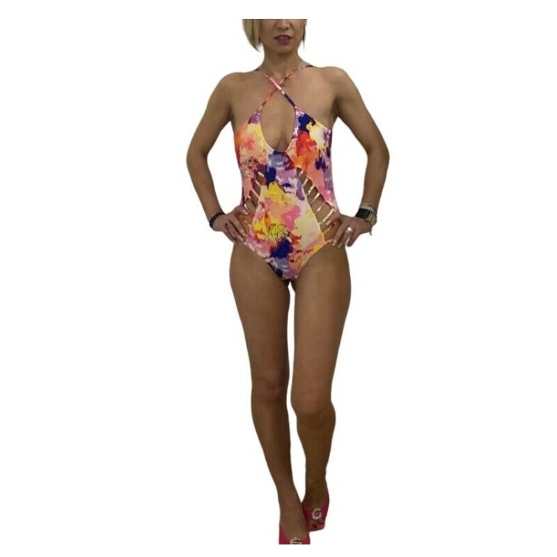

Купальник One Piece Монокини Женский Gaelle Paris GBBD426COA Разноцветный Розовый