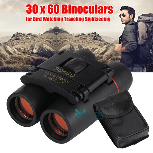 S 30x60 Zoom Outdoor Travel Folding Small Telescope For Hunting