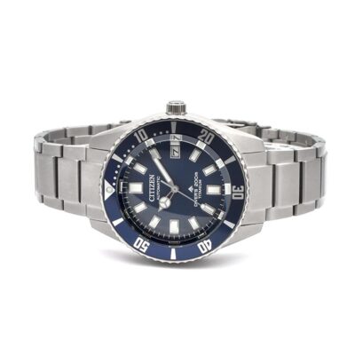 Pre-owned Citizen Promaster Nb6021-68l Titanium Mechanical Automatic Diver 200m Watch
