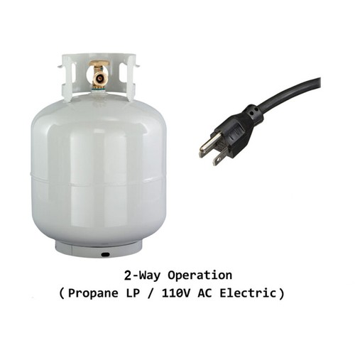 Smad 10.0 cu ft Propane Refrigerator LPG Cottage Cabin Camper Gas Fridge RV Home