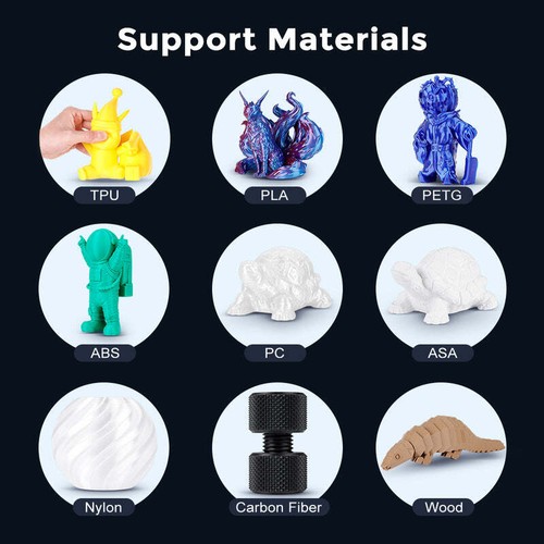 Sovol SV06 Plus 3D Printer w/ 300℃ High Temp 150mm/s High Speed All Metal Hotend