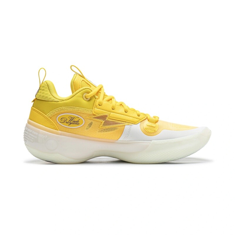 Pre-owned Li-ning Way Of Wade 10 ‘city Of Angels' Men's Basketball Shoe Abas083-6 In Yellow