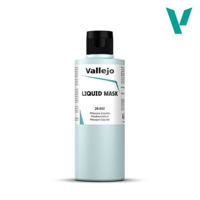 Liquid Mask 200ml by Vallejo for Airbrush Techniques - Unpainted Area Reserve