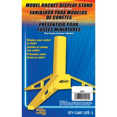 Estes Flying Model Rocket Accessory Rocket Display Stand standard(3pk) EST 2291