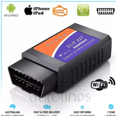 OBD ELM 327 Diagnostic Scanner Car GPS Navi Stereo Radio Media Bluetooth