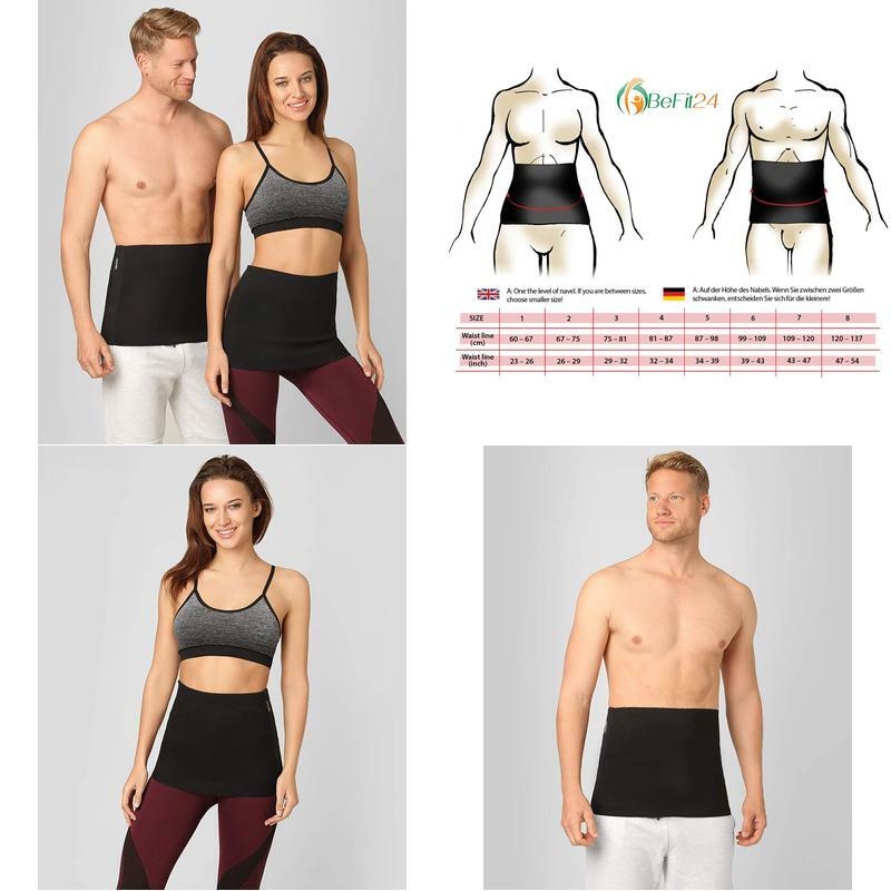 ®Befit24 Nierenwärmer Sport Für Herren Und Damen - Rückenwärmer - Nierengu
