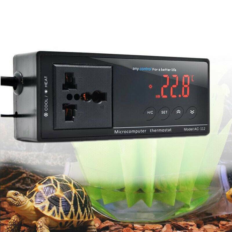 High Quality Digital Reptile Aquarium Thermostat heat mat temp control