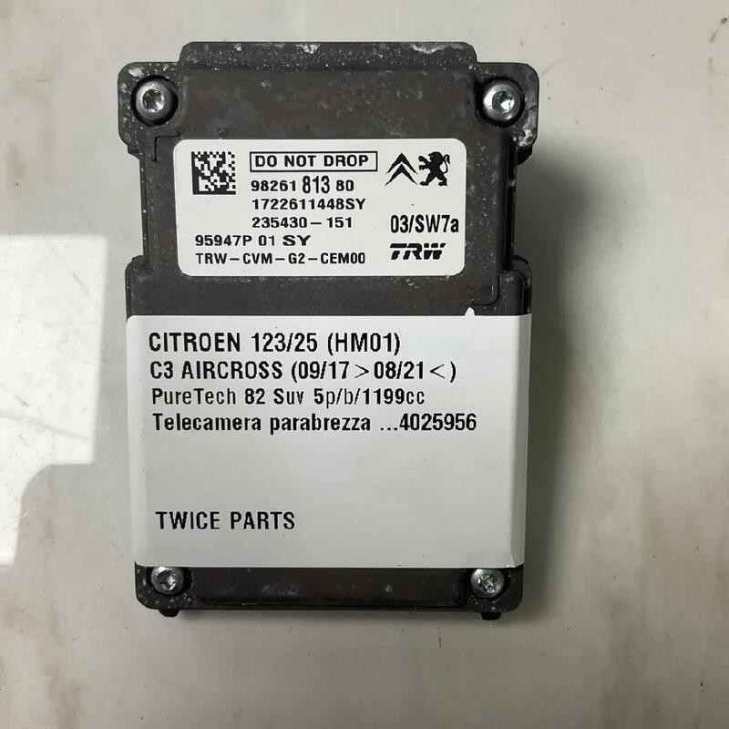 TELECAMERA PARABREZZA CITROEN C3 AIRCROSS (09/17>08/21<) PURETECH 82 SUV