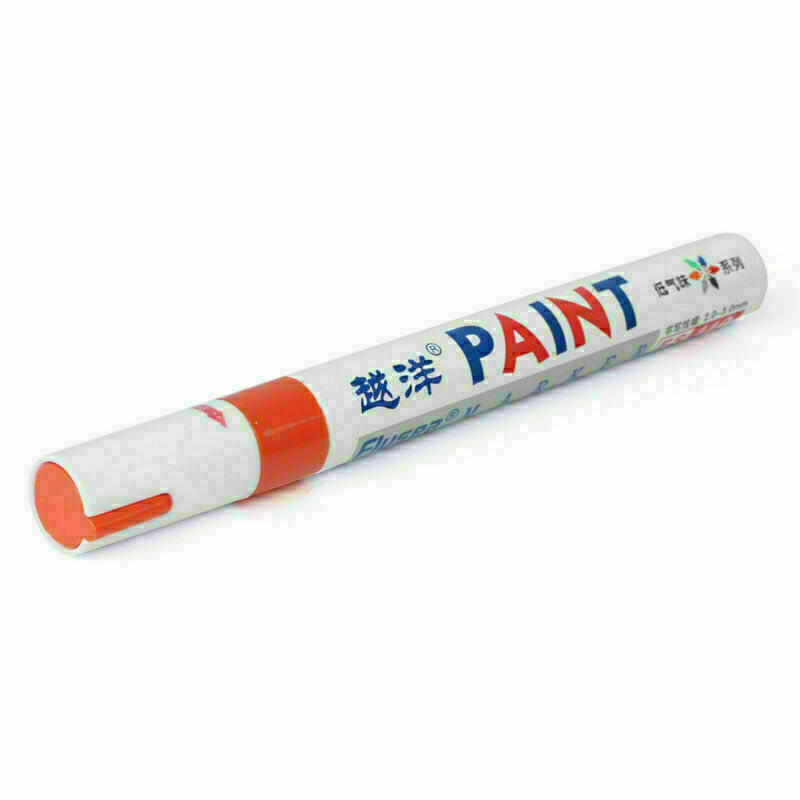 Paint Waterproof Marker Pen Permanent Tire Tyre Tread Rubber Metal Access Car US