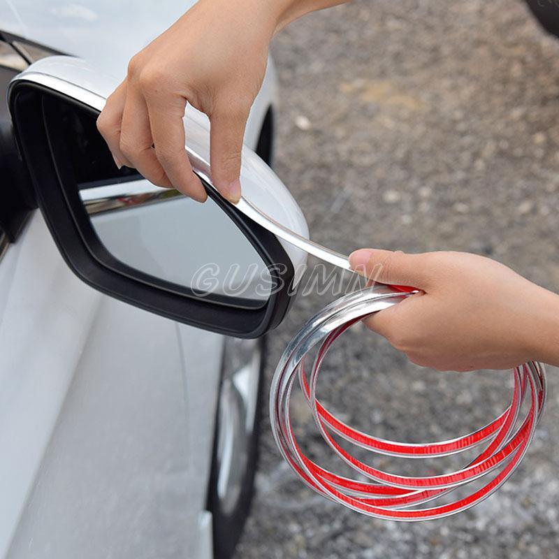 Chrome Trim Molding Strip Car Door Window Bumper Side Trime Protector 10ft 8mm