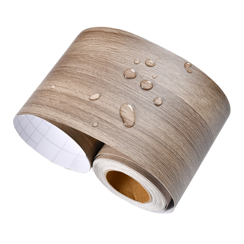 1pc-wood-grain-waist-line-wallpaper-selfadhesive-furniture-border-stickers
