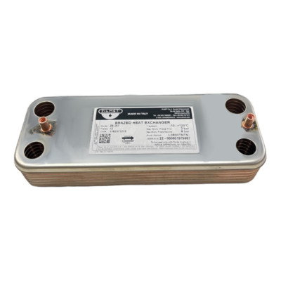 ZILMET SANITARY EXCHANGER 12P COMPATIBLE SAUNIER DUVAL S1005800 S101660 COMBITEK