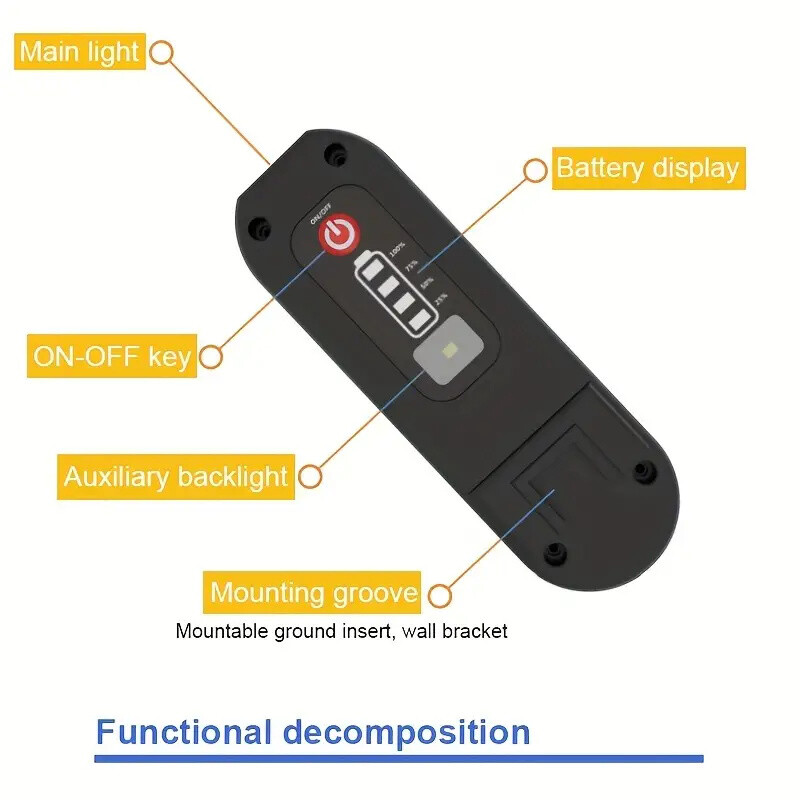 4X Bright Solar Powered LED Spotlight Waterproof Outdoor Yard Garden Spot Lights
