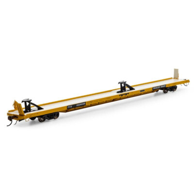 NEW ATHEARN GENESIS HO TTX TRAILER TRAIN F89-F 89'8'' TOFC FLATCAR - 152638