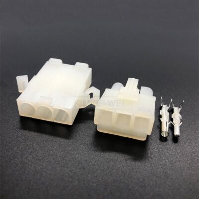 2/3/4/6/9/12 Polig Molex 3191-Serie.093''/6,7mm Steckverbinder Stecker Buchse Set