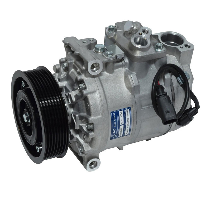 New A/C Compressor for 07-10 Audi Q7 06-17 Vw Touareg - V6 3.2L/3.6L - Picture 2 of 6
