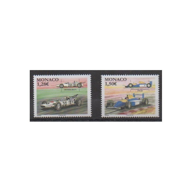 Monaco - 2021 - No 3270/3271 - Voitures