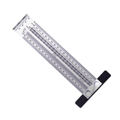Stainless Ultra Precision Marking Ruler T Type Square Woodworking Measuring Tool