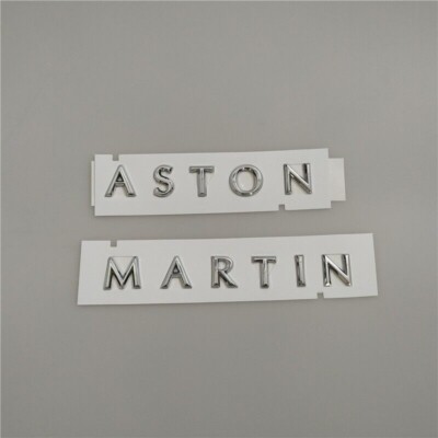 Aston Martin DBX & DBS Superleggera Script Badge Rear  Emblem(1PCS)
