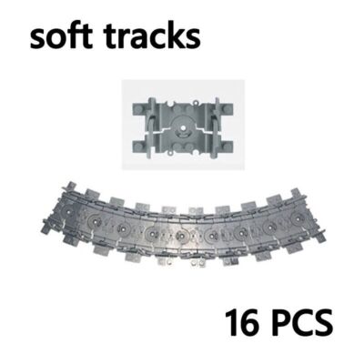 Track Crossing Switch Forked Rail for Le*go Kit Train Building Blocks Sets DIY