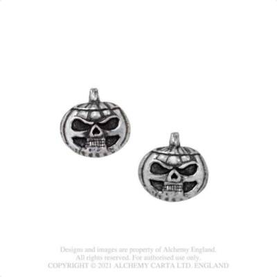 Alchemy - Pumpkin - Stud Earrings