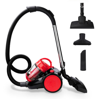 Staubsauger Bodenstaubsauger Beutellos Filter Tastaturen 3L Zyklon Sauger 900W