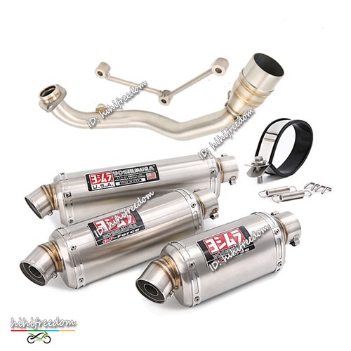 For Yamaha BWS 125 Zuma 125 Motorcycle Exhaust 51mm Tips Muffler