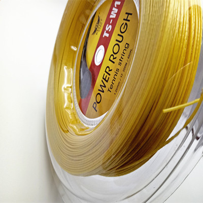Tennis string Gold reel ,quality same as the luxilon