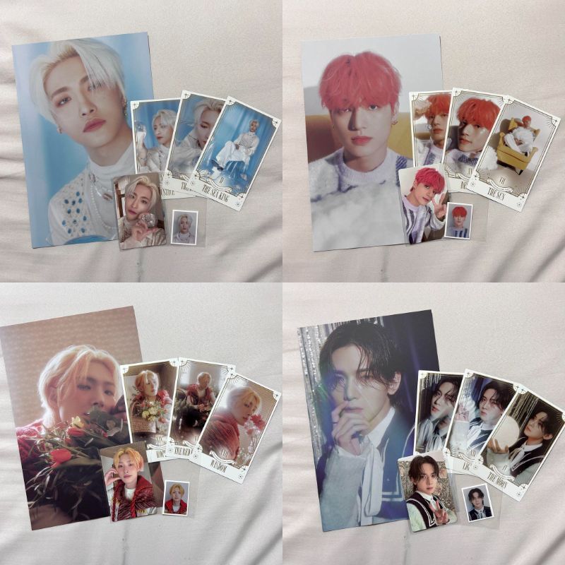 Ateez FC ATINY 4th Membership Kit official photocard set 8
