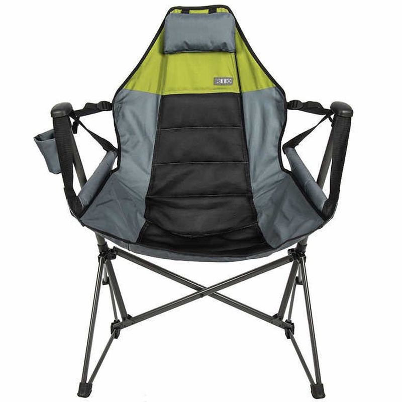 RIO Swinging Hammock Chair, Comfortable Foam Pillow Head Rest, with Carry Bag