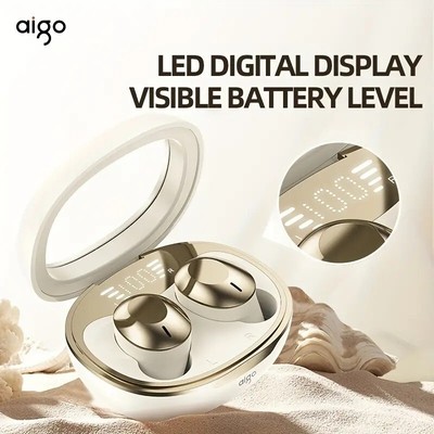 Aigo  T19 Wireless Bluetooth 5.3 Headset In Ear Earbud Digital Noise Reduction